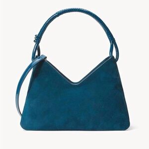 BRAND NEW STAUD Valerie bag in Ink suede!